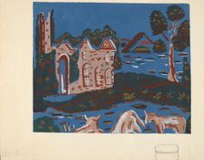 Bandbox Design, c. 1939. Creator: Unknown