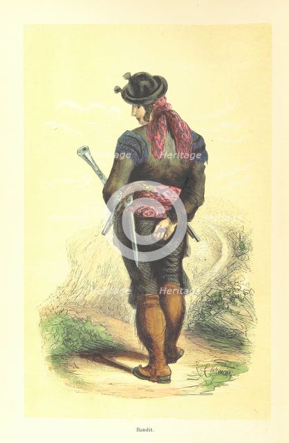Bandit, 1848.  Creator: Clerman.