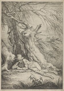 Bandit Beneath a Tree, 1795-1801. Creator: Raphael Lamar West