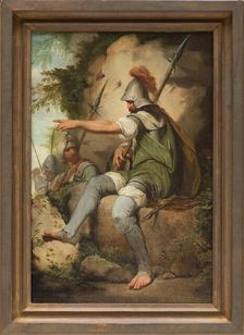 Bandit Taking up His Post, between 1773 and 1779. Creator: John Hamilton Mortimer