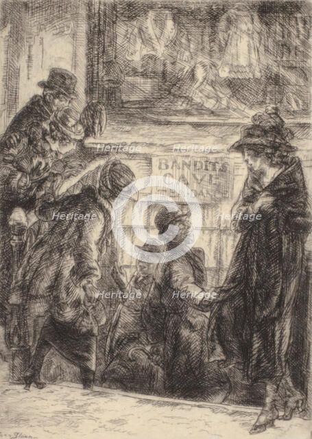 Bandits Cave, 1920. Creator: John Sloan.