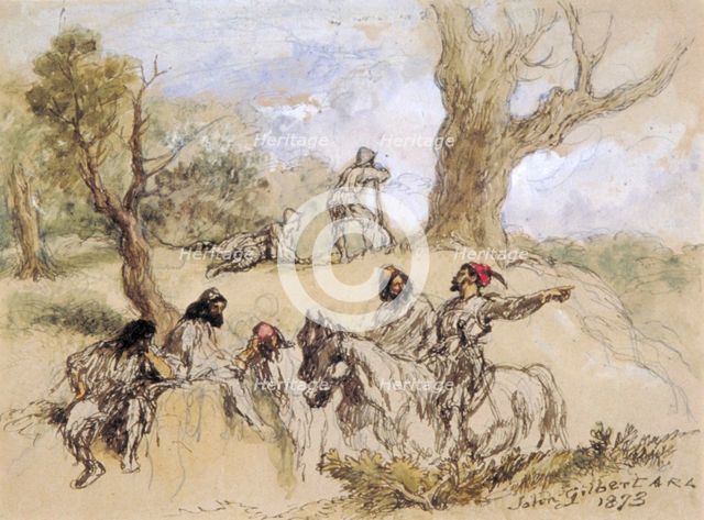 'Banditti', 1873. Artist: Sir John Gilbert