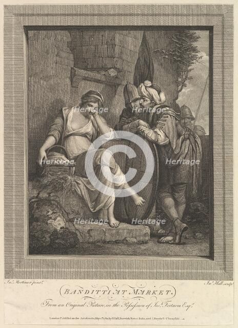 Banditti at Market, November 9, 1780. Creator: John Hall.