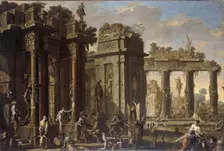 Banditti at Rest, 1715. Creator: Alessandro Magnasco