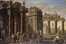 Banditti at Rest, 1715. Creator: Alessandro Magnasco