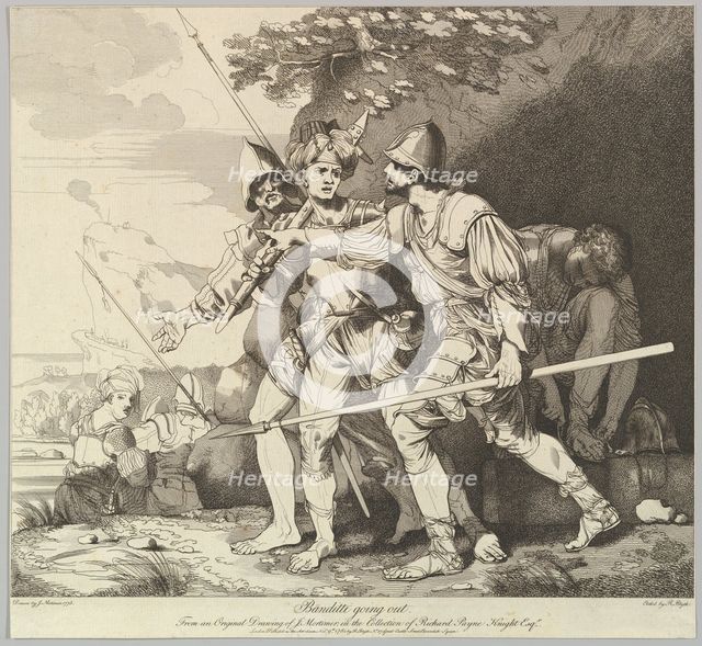 Banditti Going Out, November 9, 1780. Creator: Robert Blyth.