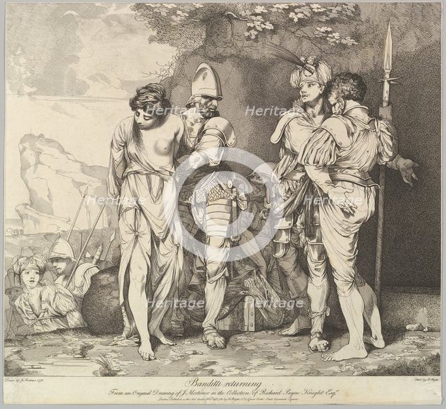 Banditti Returning, November 9, 1780. Creator: Robert Blyth.