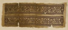 Bands (From Tunic Cuff), Egypt, Roman period (30 B.C.- 641 A.D.), 4th/6th century. Creator: Unknown