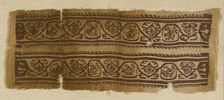 Bands (From Tunic Cuff), Egypt, Roman period (30 B.C.- 641 A.D.), 4th/6th century. Creator: Unknown