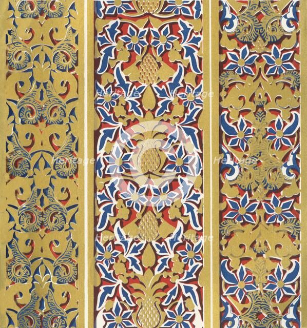 'Bands, side of arches, Court of the Lions', 1907. Creator: Unknown.