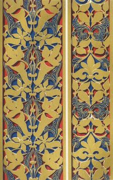 Bands, side of arches, Court of the Lions 1907. Creator: Unknown