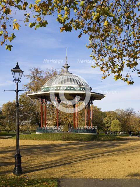 Bandstand, Clapham Common, Clapham, Wandsworth, London, 2005. Artist: Derek Kendall.