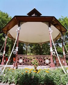 Bandstand, Town Gardens, Old Town, Swindon, Wiltshire, 2006. Artist: Peter Williams