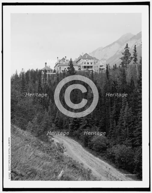 Banff Springs Hotel, Alberta, (1902?). Creator: Unknown.