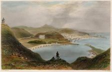 Banff, (View from East Bank of River), c1840. Creator: William Henry Bartlett