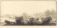 Banks of the Loire (Bord de la Loire). Creator: Alphonse Legros