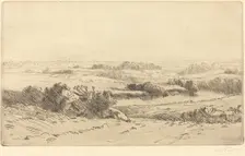 Banks of the Yanne (Les bords de la Yanne). Creator: Alphonse Legros