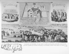Bankside, Southwark, London, in 1648, 1818 (1904). Artist: Bartholomew Howlett