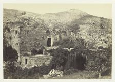 Banias, The Ancient Caesaria, Phillippi, 1857. Creator: Francis Frith