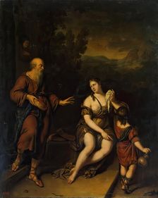 Banishment of Hagar and Ishmael, 1724. Creator: Willem van Mieris