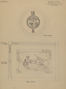 Banjo Clock, 1935/1942. Creator: Emilio Zito