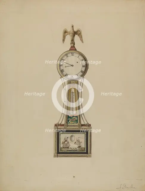 Banjo Clock, c. 1936. Creator: Nicholas Gorid.