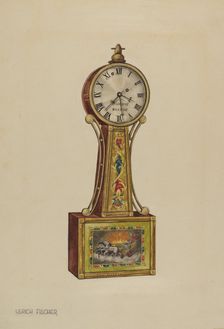 Banjo Clock, c. 1937. Creator: Ulrich Fischer