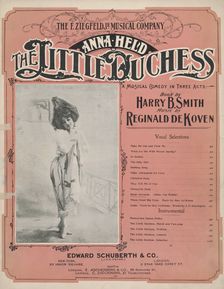 Banjo serenade (Chloe I'm waitin') 1901. Creator: Unknown