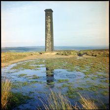 Bank Top Chimney, Rosedale, Ryedale, North Yorkshire, 1967. Creator: Eileen Deste
