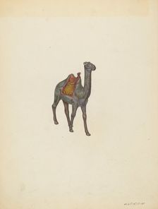 Bank Camel, c. 1940. Creator: William O. Fletcher