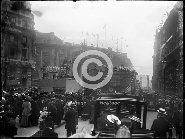 Bank, City of London, London, 1911. Creator: Katherine Jean Macfee.