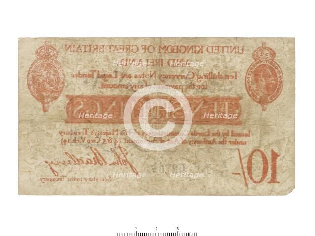 Bank Note of the United Kingdom, 1915. Artist: HM Treasury.