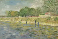 Bank of the Seine, 1887. Artist: Gogh, Vincent, van (1853-1890)
