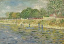 Bank of the Seine, 1887. Artist: Gogh, Vincent, van (1853-1890)