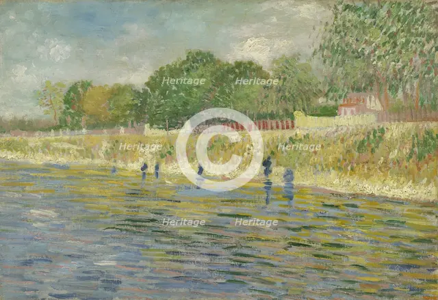 Bank of the Seine, 1887. Artist: Gogh, Vincent, van (1853-1890)