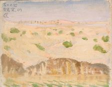 Bank of the Suez Canal, 1909. Creator: Akseli Gallen-Kallela