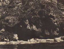 Bank of the Rhumel, near Constantine, Algeria, ca. 1855-56. Creator: John Beasley Greene