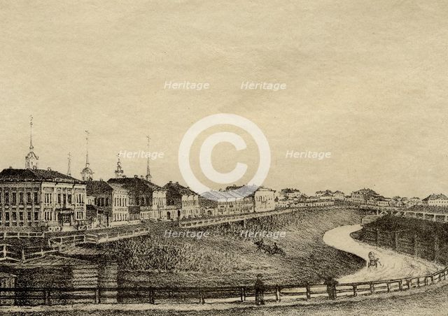 Bank of the Ushayka River, 1886. Creator: Pavel Mikhailovich Kosharov.