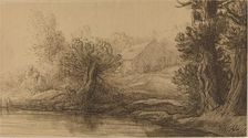 Bank of a River. Creator: Alphonse Legros