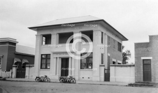 Bank of Australasia, Toogoolawah, Queensland, 1928. Creator: Jack Bain.
