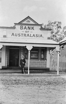 Bank of Australasia, Beaudesert, Queensland, 1935. Creator: Jack Bain