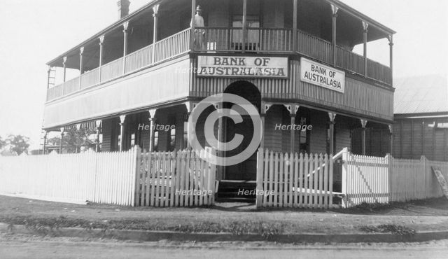 Bank of Australasia, Charlotte Street, Crows Nest, Queensland, 1935. Creator: Jack Bain.