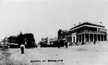 Bank of Australasia, Corner Queen and Wharf Streets, Brisbane, 1897. Creator: Unknown
