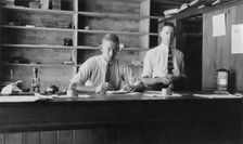 Bank of Australasia, Cressbrook Street, after the 1926 fires, Toogoolawah, Queensland, 1926. Creator: Jack Bain
