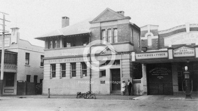 Bank of Australasia, Lismore, New South Wales, 1931. Creator: Jack Bain.
