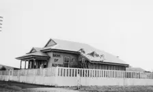 Bank of Australasia, Richmond, Queensland, 1935. Creator: Jack Bain