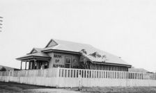 Bank of Australasia, Richmond, Queensland, 1935. Creator: Jack Bain