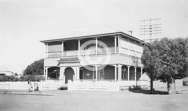 Bank of Australasia, Roma, Queensland, 1944. Creator: Jack Bain.