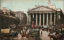 Bank of England and Royal Exchange c1910