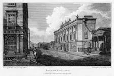 Bank of England, City of London, 1805.Artist: A Warren